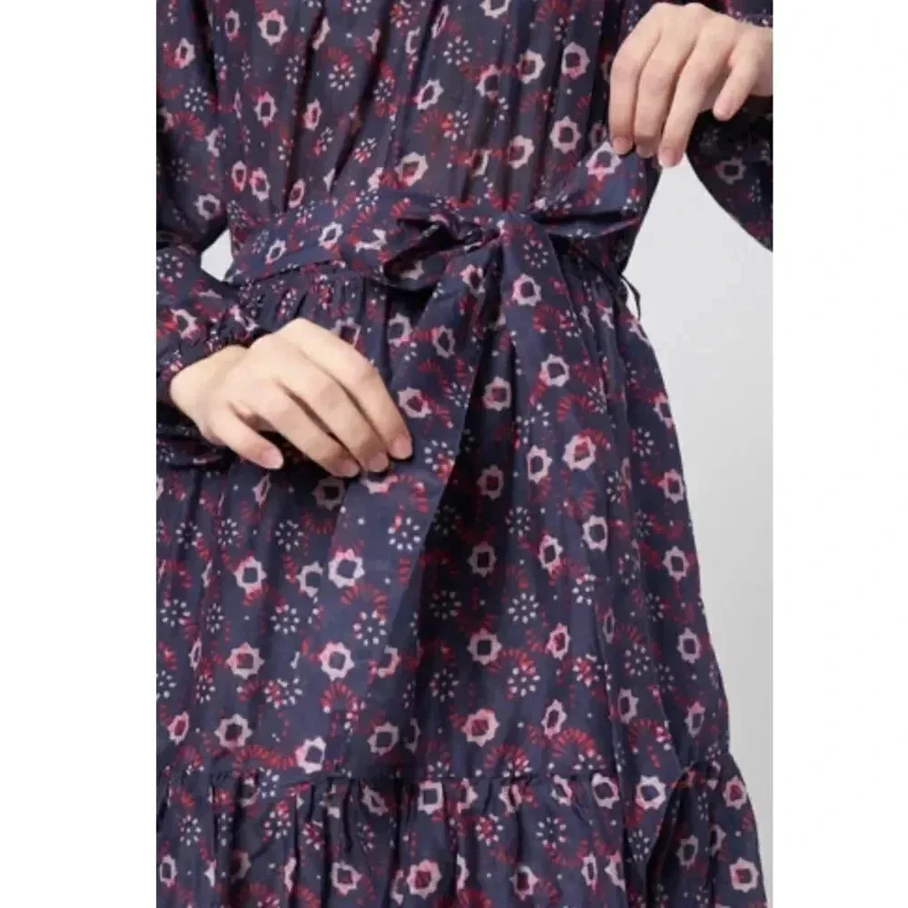 Xirena Jia Dress Navy Rouge -sz M - Picture 5 of 14